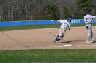 Baseball vs Suffolk  Wheaton College Baseball vs Suffolk University. - (Photo by Keith Nordstrom) : Wheaton, baseball